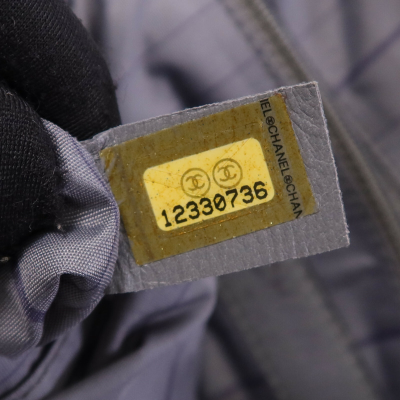 CHANEL 漆皮皮革Chain Shoulder Bag銀扣鏈帶手挽肩背兩用袋-15