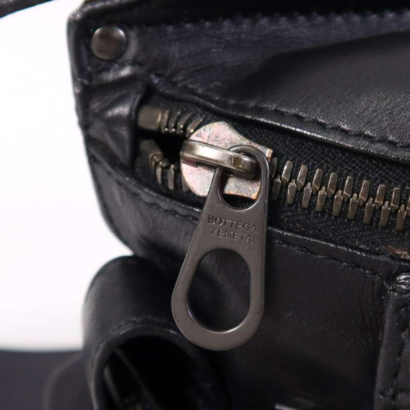 BOTTEGA VENETA 皮革Intrecciato Waist Bag腰包-13