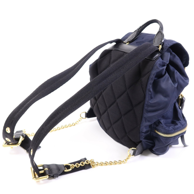 BURBERRY 尼龍Backpack金扣背包-7