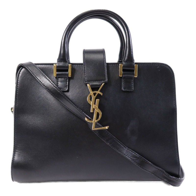 SAINT LAURENT 牛皮皮革Baby Cabas金扣手挽肩背兩用袋-0