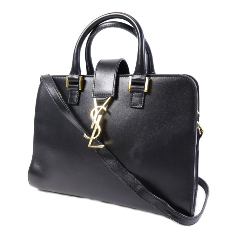 SAINT LAURENT 牛皮皮革Baby Cabas金扣手挽肩背兩用袋-2