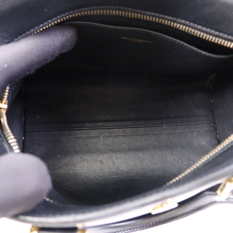 SAINT LAURENT 牛皮皮革Baby Cabas金扣手挽肩背兩用袋-4