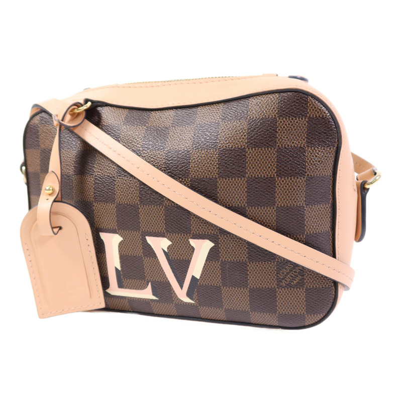 LOUIS VUITTON Damier Sunta Monica金扣手挽肩背兩用袋-2