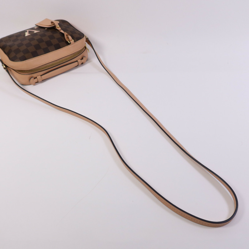 LOUIS VUITTON Damier Sunta Monica金扣手挽肩背兩用袋-8