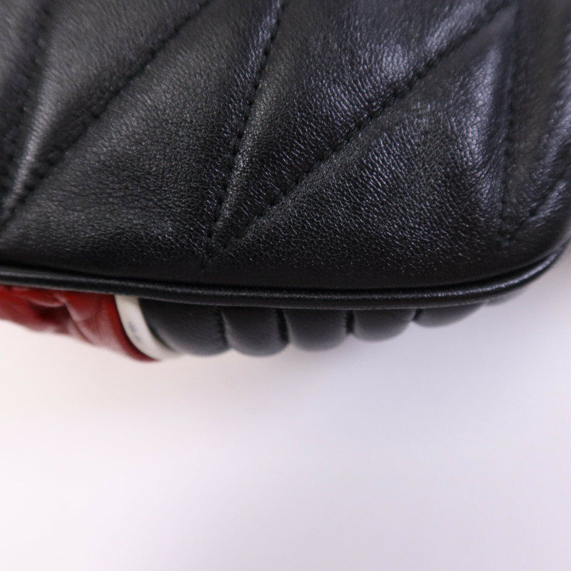 Miu Miu 牛皮皮革Rider Waist Bag金扣腰包-9