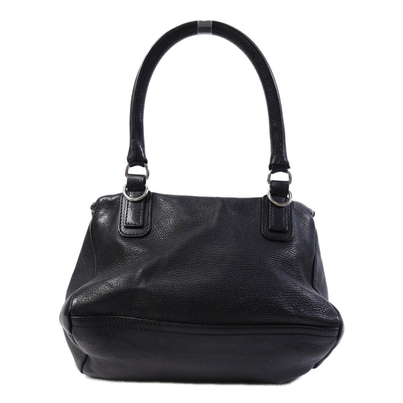 GIVENCHY 山羊皮皮革Pandora銀扣肩背袋-1