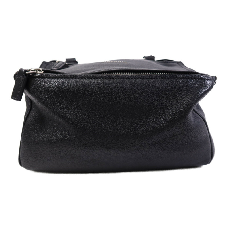 GIVENCHY 山羊皮皮革Pandora銀扣肩背袋-3