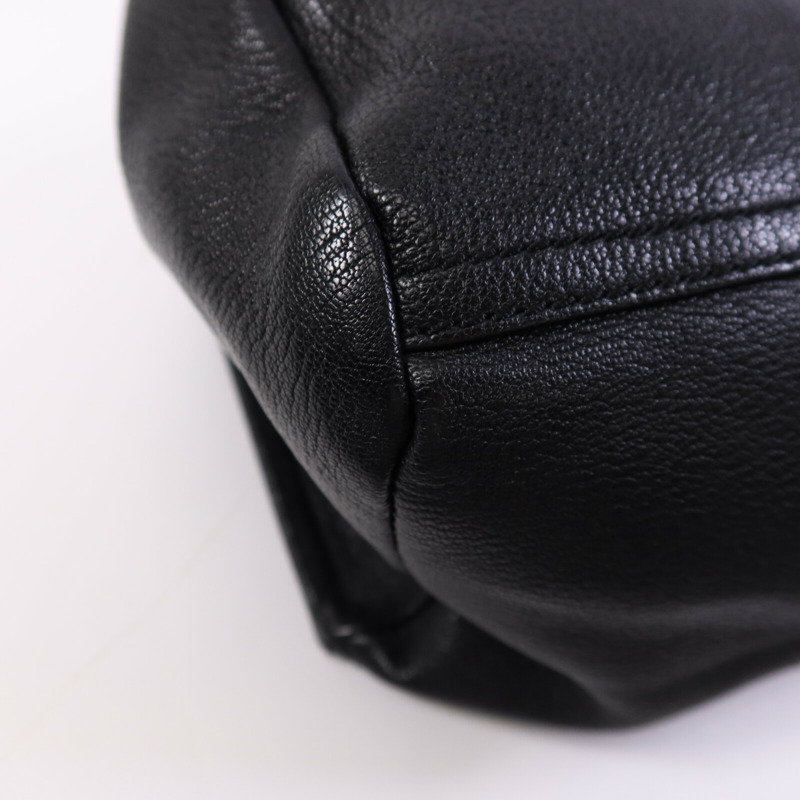 GIVENCHY 山羊皮皮革Pandora銀扣肩背袋-12