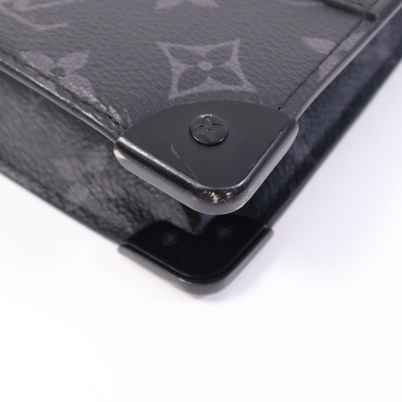 LOUIS VUITTON Monogram Eclipse Trunk Pochette手拿包-4