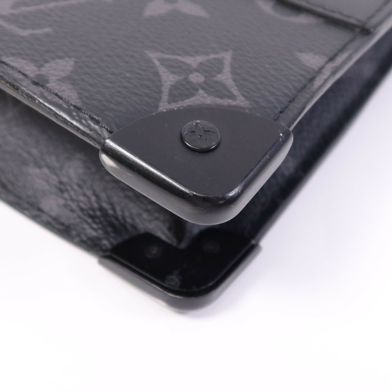 LOUIS VUITTON Monogram Eclipse Trunk Pochette手拿包-6