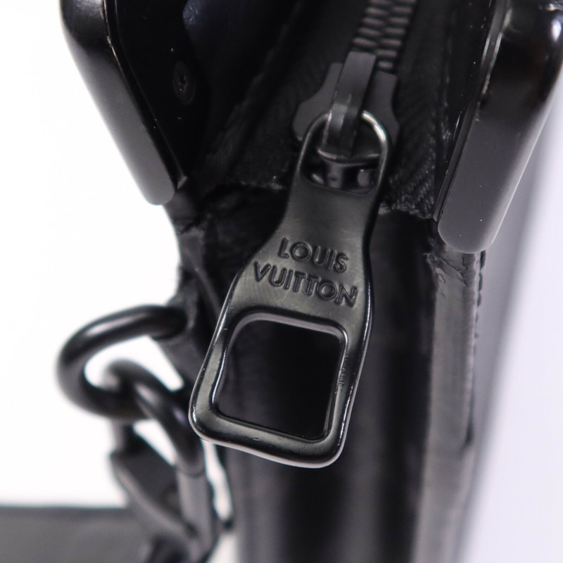 LOUIS VUITTON Monogram Eclipse Trunk Pochette手拿包-8