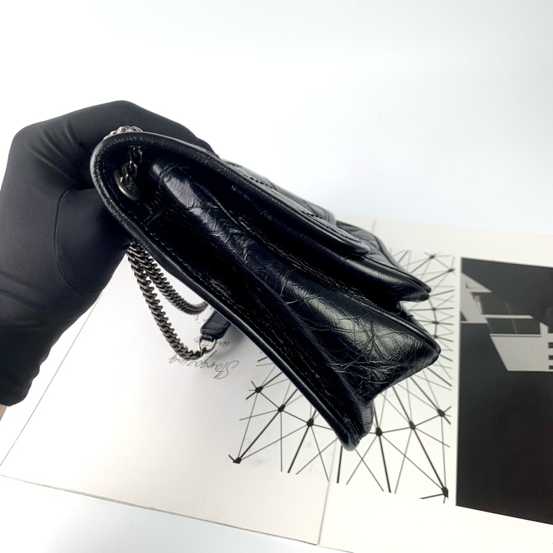 ysl Niki baby黑銀-4