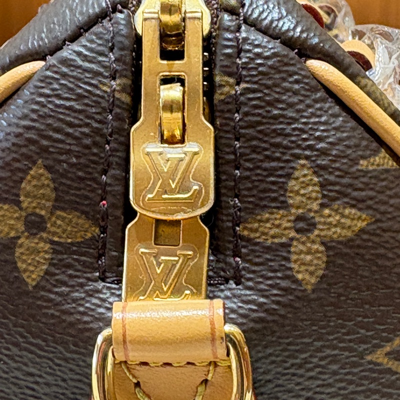 【經典再現】Louis Vuitton Speedy 20 Monogram 手提/斜背包｜小尺寸大容量｜老花控必收經典款-4