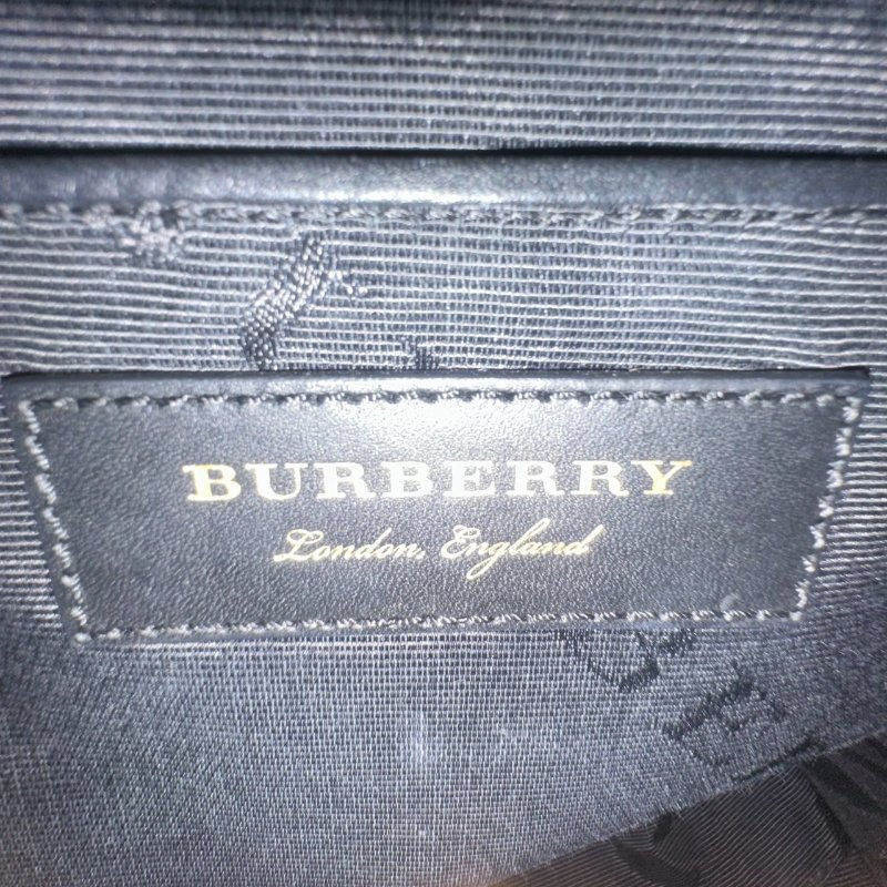 【美收精品】BURBERRY綠色尼龍後背包 4-665-15