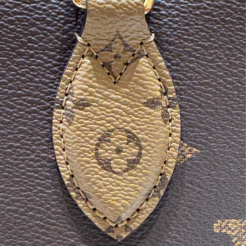 【時髦選擇】Louis Vuitton On The Go PM 手提/肩背包｜Monogram 雙色拼接｜附原廠背帶＆零錢包配件-5