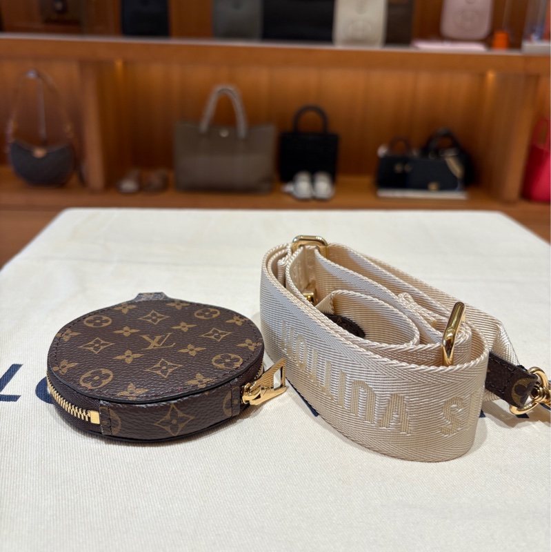 【時髦選擇】Louis Vuitton On The Go PM 手提/肩背包｜Monogram 雙色拼接｜附原廠背帶＆零錢包配件-6