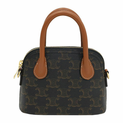 CELINE Triomphe Mini Onorin 手袋 棕褐色 10N572ECM 04LU