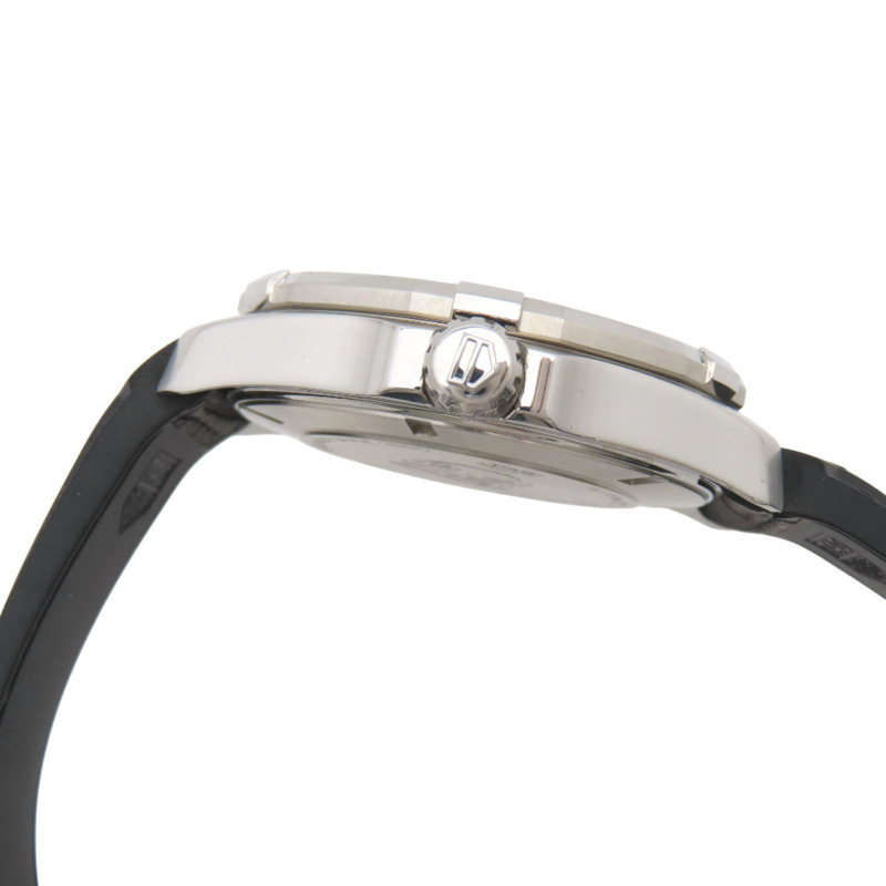 TAG Heuer Aquaracer WAY201N 自動機械腕錶，不鏽鋼/橡膠錶帶，黑色錶盤，0223-8