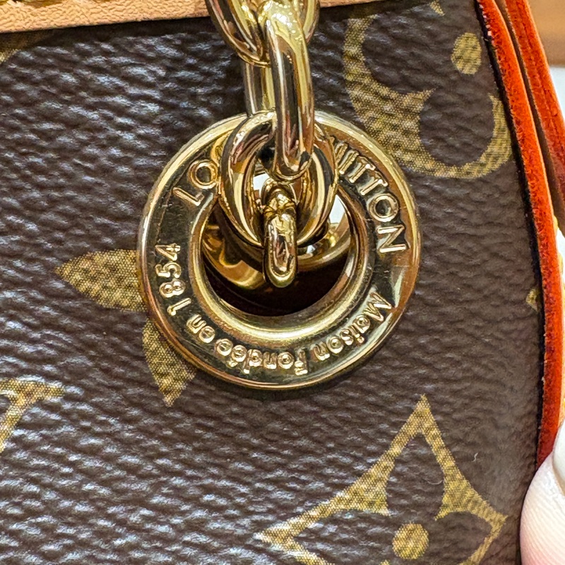 【實力派百搭日常包】Louis Vuitton CarryAll BB 老花肩背包|經典 Monogram|附行李吊牌與金鍊|輕盈大容量-7