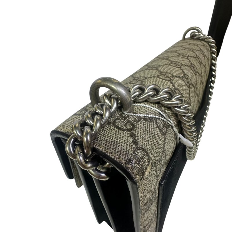 【美收精品】GUCCI茶色酒神大肩背包 4-572-5