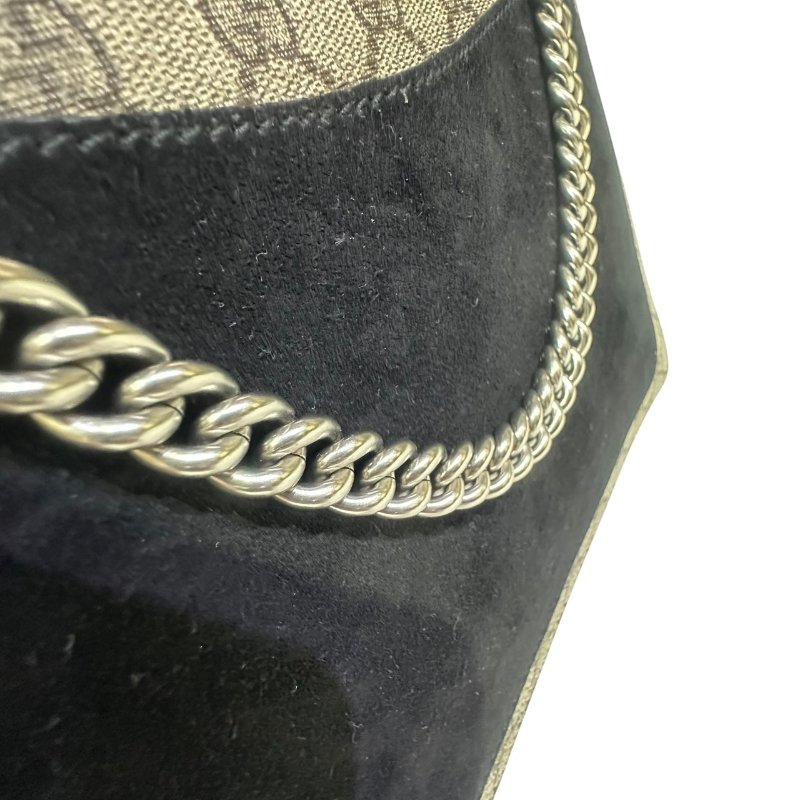 【美收精品】GUCCI茶色酒神大肩背包 4-572-6