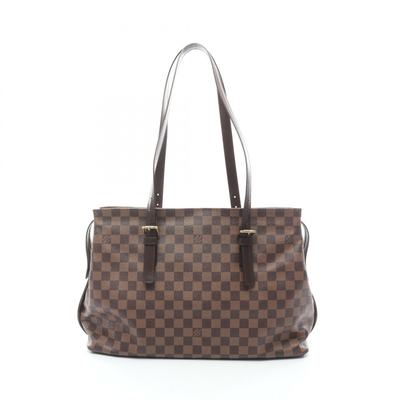 路易威登 Chelsea 單肩手提包 N51119 Damier Ebene 帆布 二手 女士 LV-0