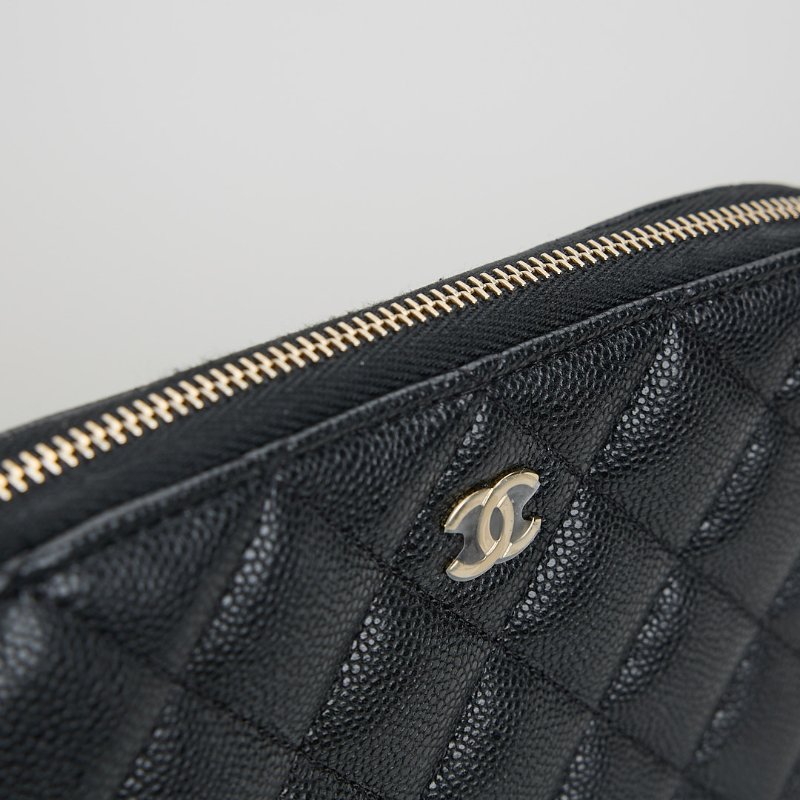 二手Chanel 大貝殼包/黑金牛-2