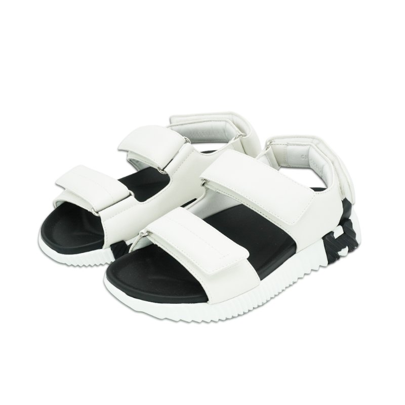 Hermes Junior Nappa皮革科技涼鞋(Blanc白)-0