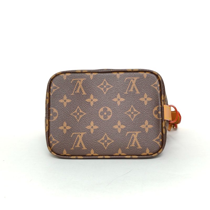 LOUIS VUITTON ALLINBB小號印花手袋Monogram塗層帆布老花PVC金扣晶片小號印花肩背包-4