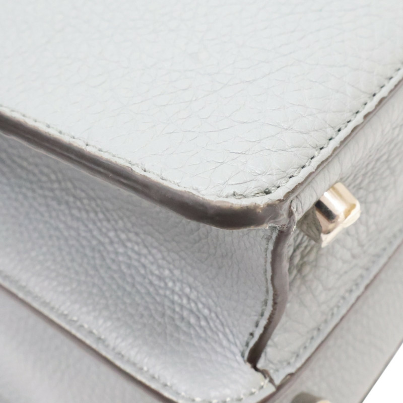 灰色 牛皮 Peekaboo ISeeU Mioliu 兩用包【FENDI 芬迪】 7VA529-13