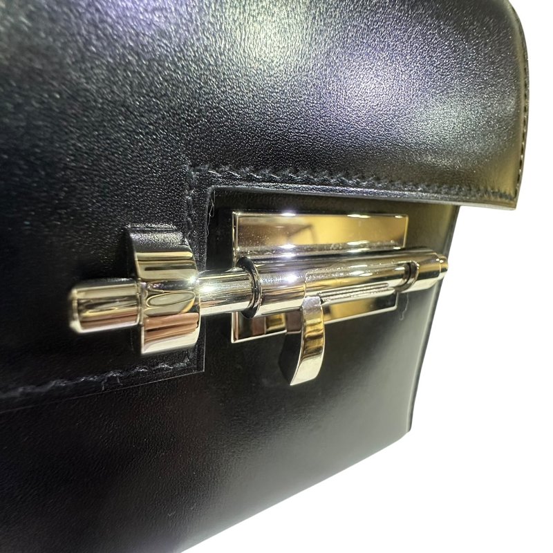【美收精品】HERMES Verrou黑色 D刻印 4-663-2