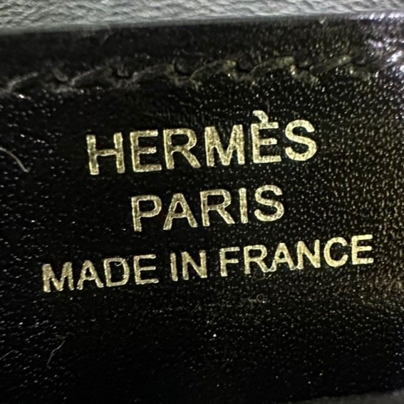 【美收精品】HERMES Verrou黑色 D刻印 4-663-22