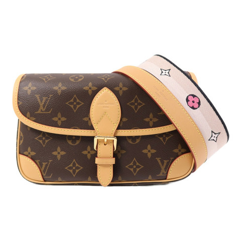 LOUIS VUITTON Monogram Diane金扣手挽肩背兩用袋
