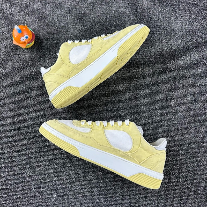 98新Chanel香奈兒黃色板鞋24C 尺碼：39 碼黃色上腳超好看-1