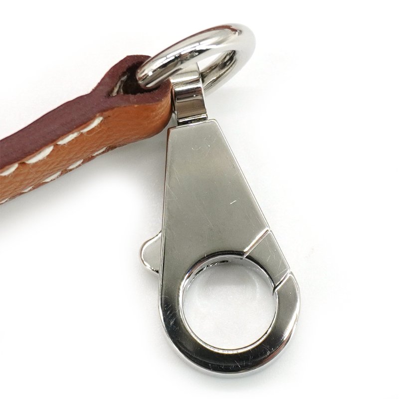 Hermes 展示品 Bolide Epsom牛皮手提斜背二用包-25cm(銀釦/Gold棕)-7