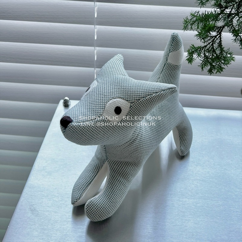 Hermès Nestor Epopee dog plush淺藍色狗狗玩偶（送禮首選）-0