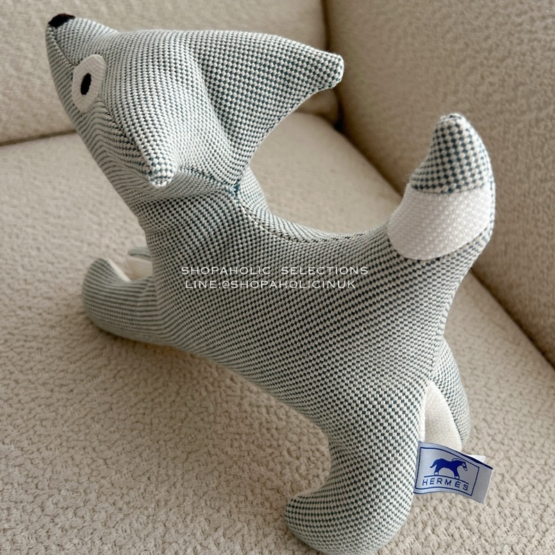 Hermès Nestor Epopee dog plush淺藍色狗狗玩偶（送禮首選）-2