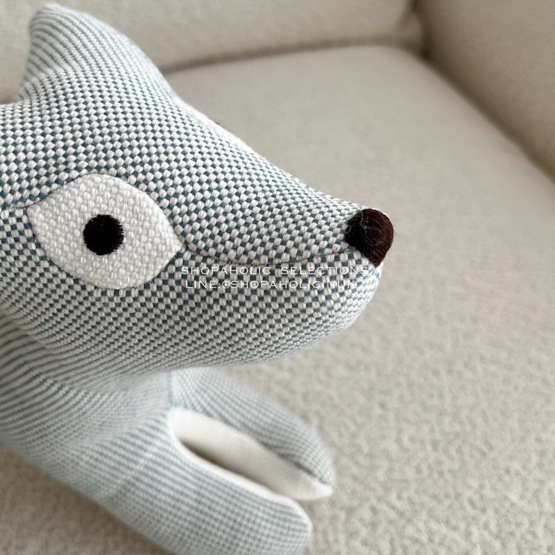 Hermès Nestor Epopee dog plush淺藍色狗狗玩偶（送禮首選）-3