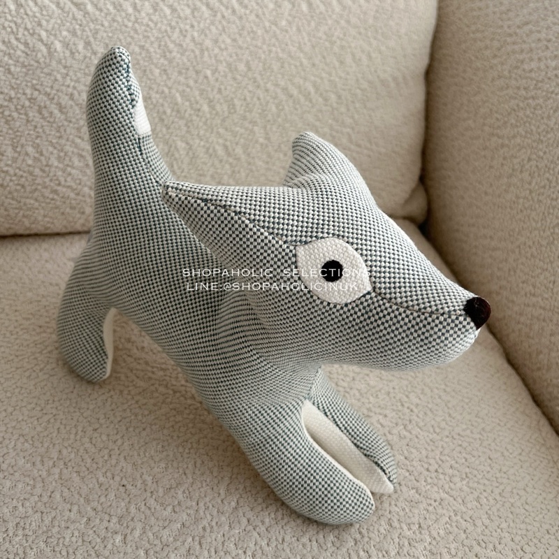 Hermès Nestor Epopee dog plush淺藍色狗狗玩偶（送禮首選）-5