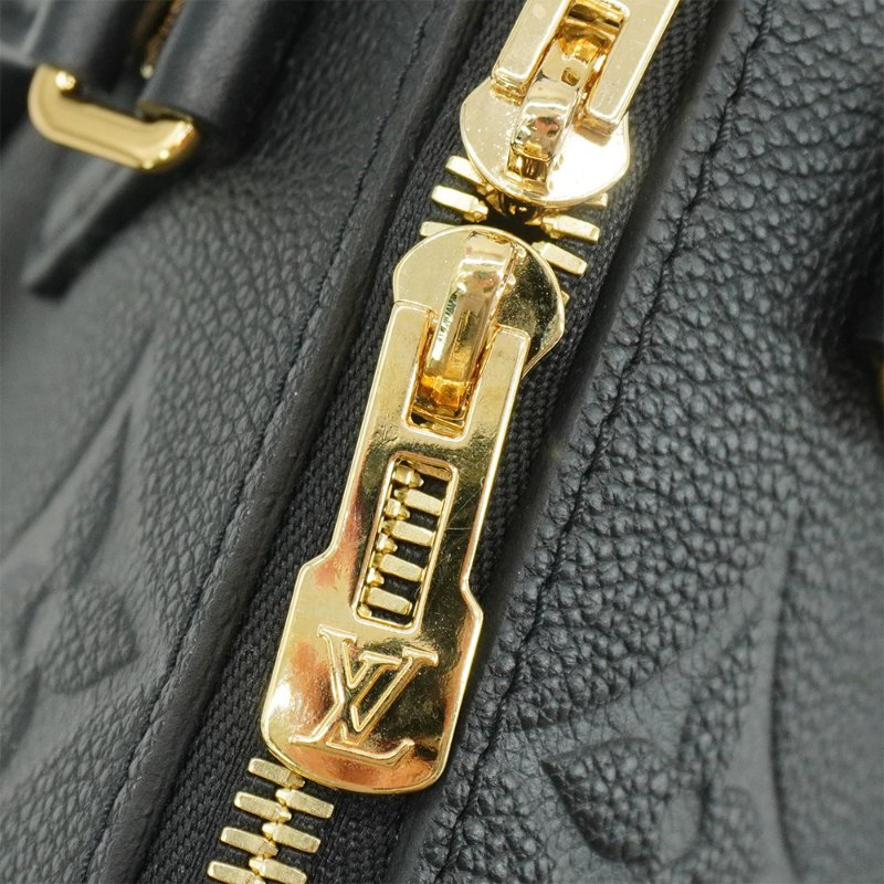 Louis Vuitton 展示品 Speedy 20 全皮壓紋手提斜背二用包(M58953-黑)-6