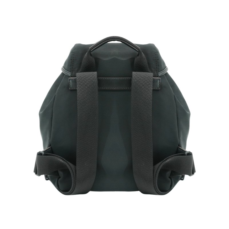 Moncler 尼龍磁吸釦束口後背包(黑)-2