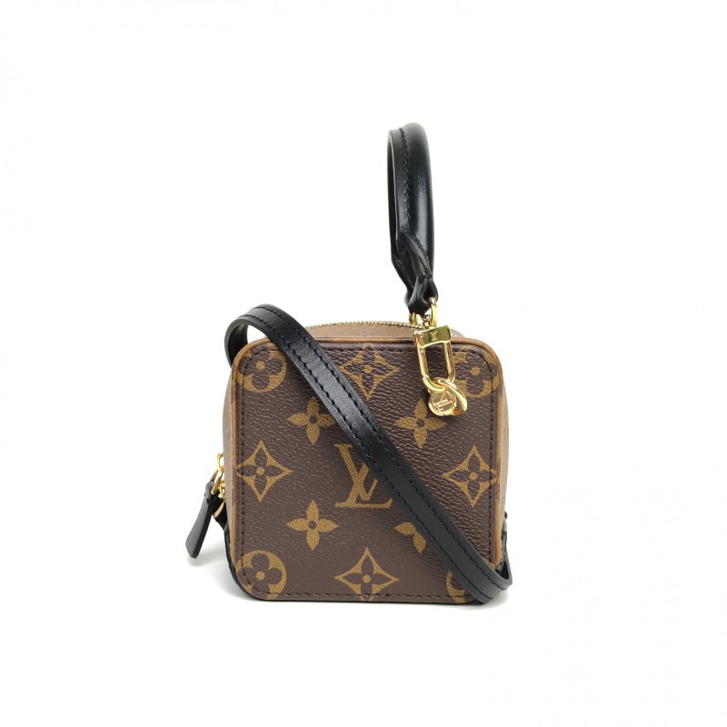 LOUIS VUITTON Square骰子包拼色PVC晶片肩背包-0