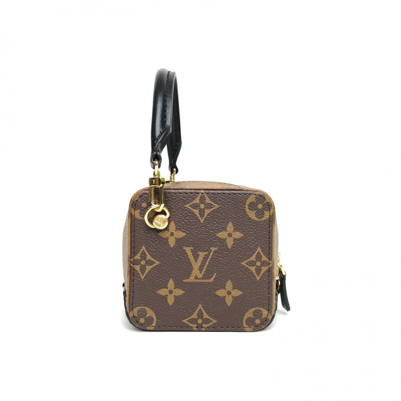 LOUIS VUITTON Square骰子包拼色PVC晶片肩背包-2