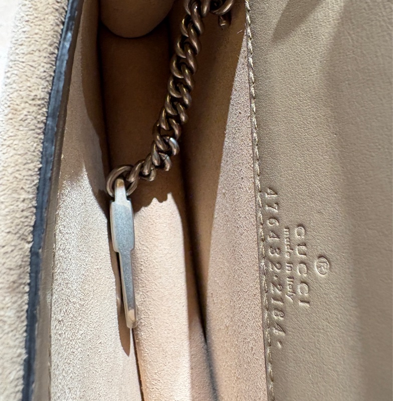 【經典再進化】Gucci Dionysus Mini GG Supreme 帆布鏈帶包｜經典雙G迷你酒神包-5