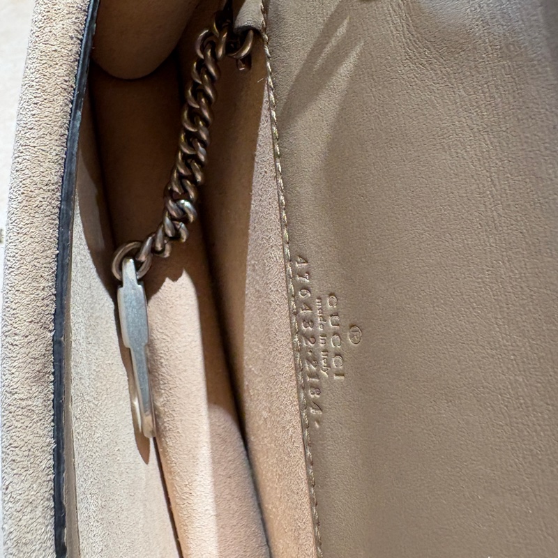 【經典再進化】Gucci Dionysus Mini GG Supreme 帆布鏈帶包｜經典雙G迷你酒神包-6