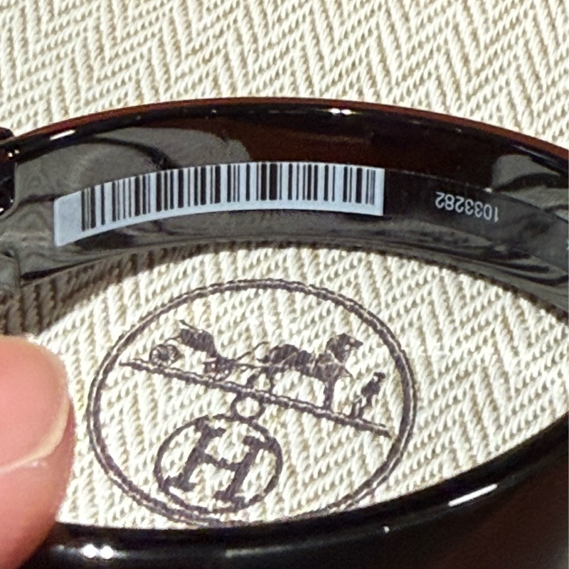 （全新）Hermes 愛馬仕Clic HH So Black T5手環 原價28,700-3