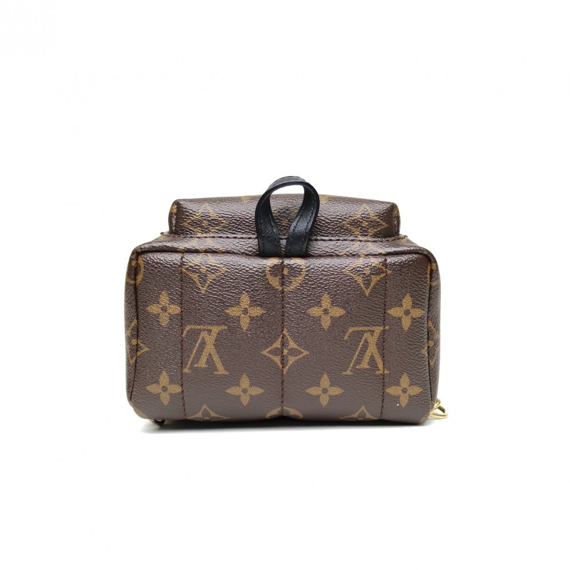 LOUIS VUITTON PalmSprings小書包Mini17新款拉鏈外露老花PVC2020肩背包-4