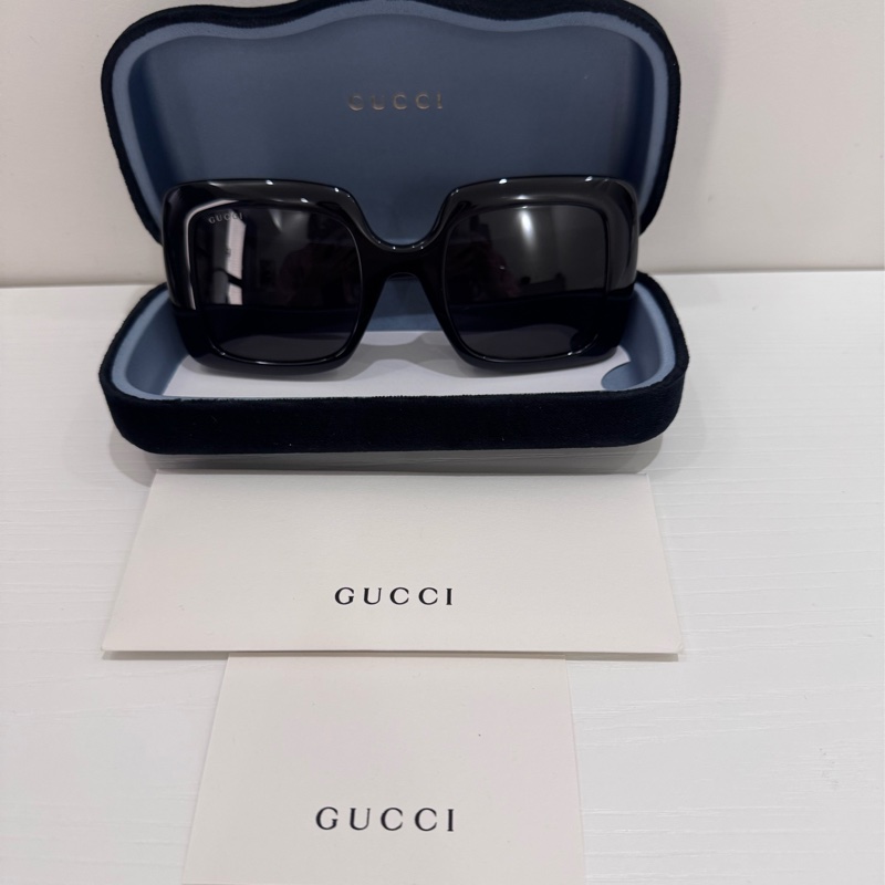 Gucci 方框墨鏡-16