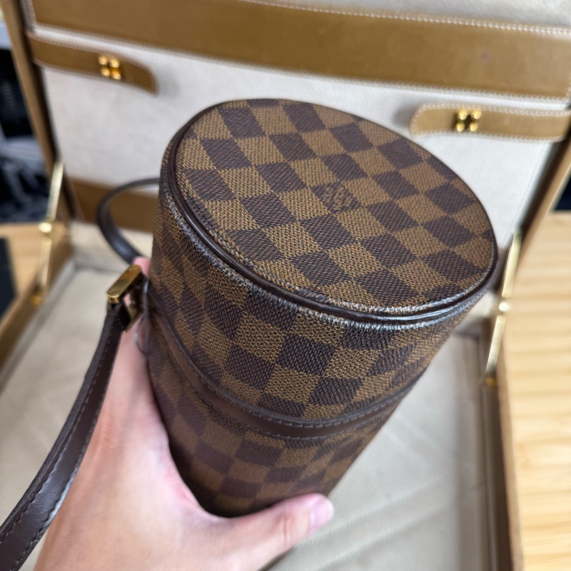 Louis Vuitton棋盤格Damier papillon 26cm手提包🤎超經典-1