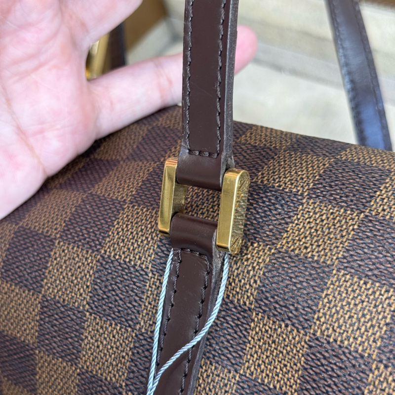 Louis Vuitton棋盤格Damier papillon 26cm手提包🤎超經典-17